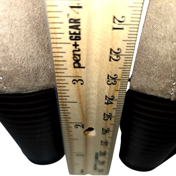 NWT Time and True 8 Women's Chelsea Ankle Boots 3 Inch Wedge Heel Shoe New - Picture 5 of 7